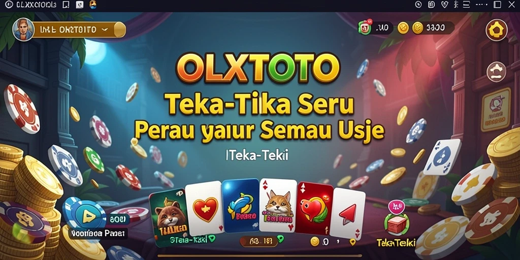 Tampilan antarmuka OLXTOTO yang menarik dengan berbagai pilihan teka-teki.